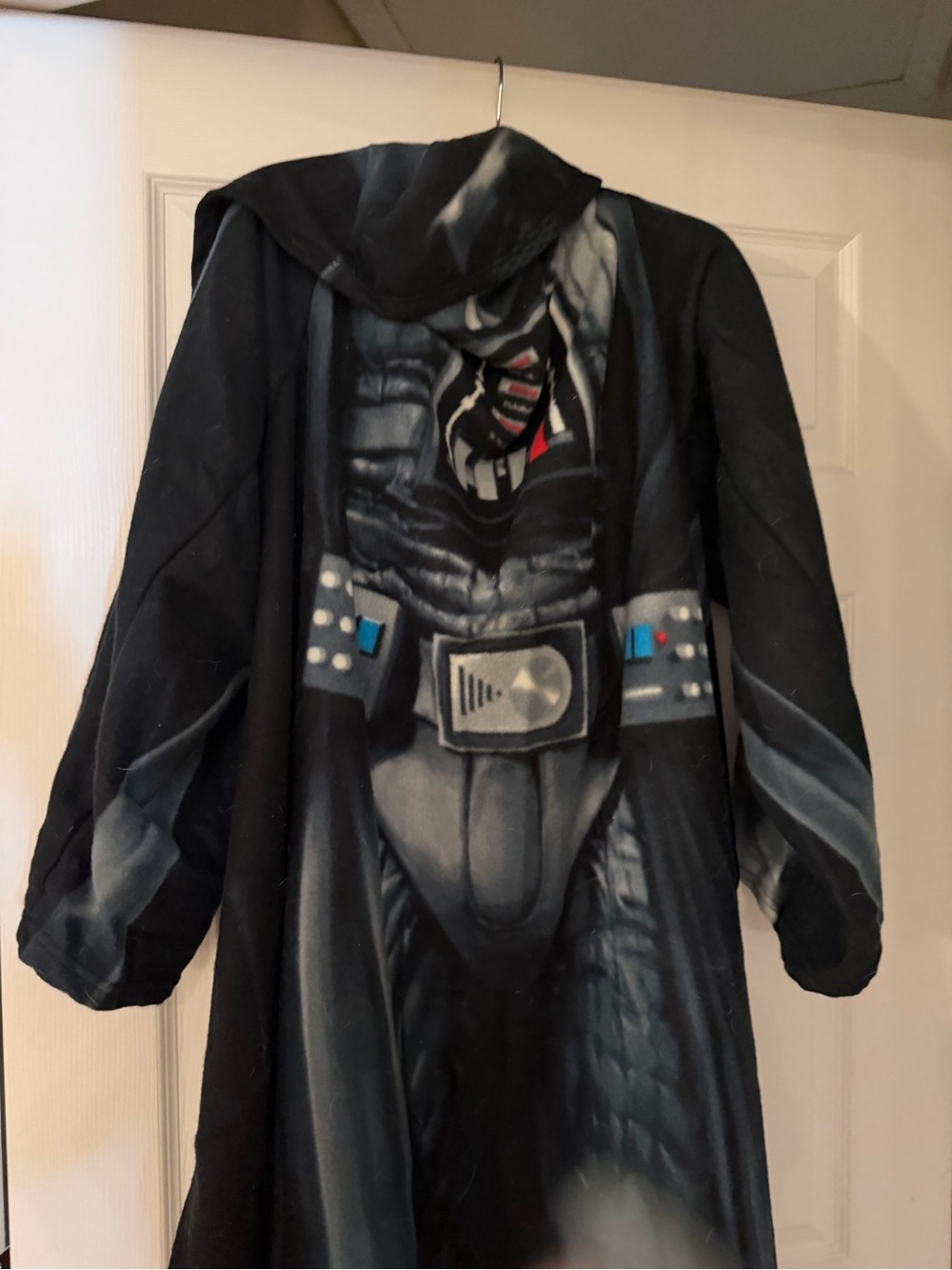 Darth Darth Vader Hooded Costume Robe Snuggie